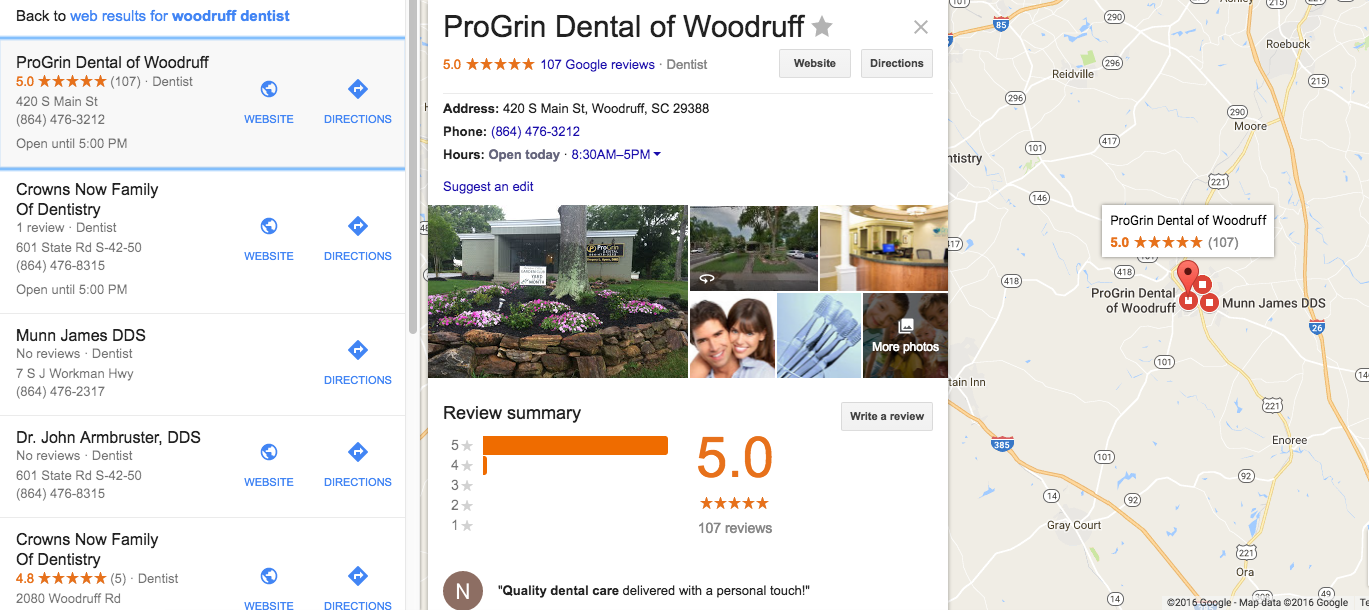 Roadside Dental Marketing talks about the new Google Local 3-Pack