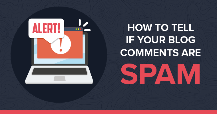 How to tell if your blog comments are spam