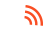 Graphic of a telephone handset with a volume symbol coming from it to show that Roadside recommends Call Pop, a third party company that offers hardware that integrates with existing phone systems to make scheduling and communicating with patients easier and more efficient for dental practices. 