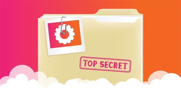 A folder with "Top Secret" written on it referring to the difficulty of learning local SEO