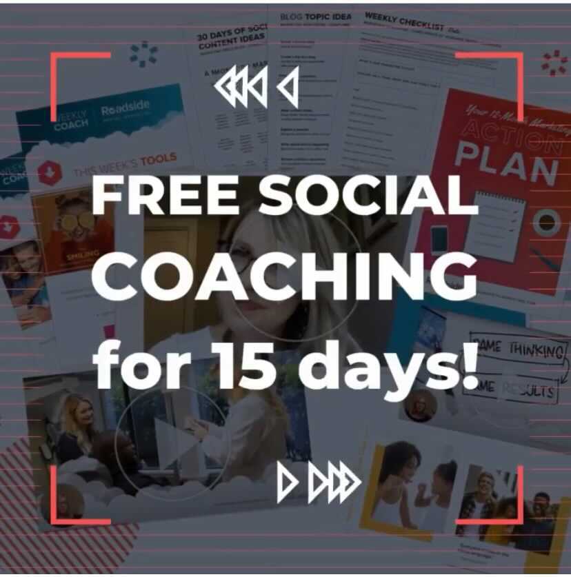 Sample of free social coaching