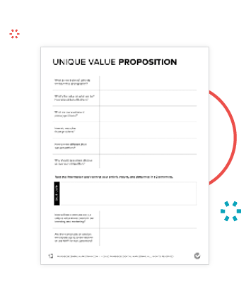 Sneak peek of our unique value proposition wizard